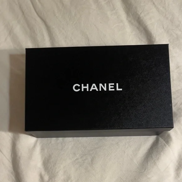 Chanel Espadrilles Sz 38 Black π€ - Picture 5 of 7